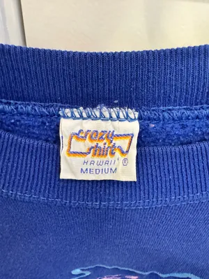 hawaii crewneck sweatshirt Blue Size M thumbnail 3