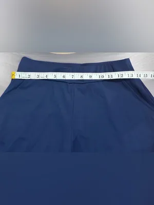 High-Rise Athletic Shorts for Women in Deep Blue thumbnail 3
