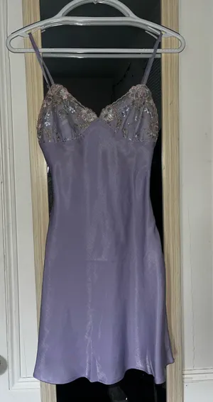 Princess Polly Purple Mini Dress Floral thumbnail 1