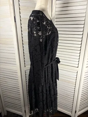 Simply Vera Wang Dress Black Lace XXL thumbnail 3