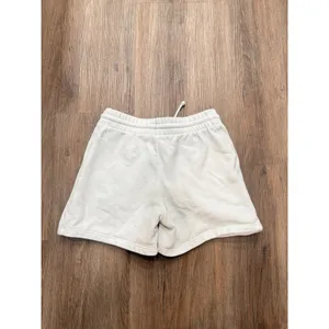Tna Aritzia Cozy Fleece Boyfriend Shorts‎ White Relaxed Fit Small thumbnail 2