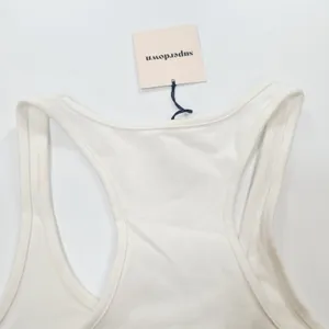 Superdown Madison Rhinestone Tank in White XS thumbnail 8