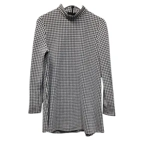 Tyler Boe houndstooth dress With Leather Detail Size XS thumbnail 2