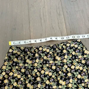 SO Good For Life Floral Mini Skirt Black Purple Green Yellow Medium thumbnail 6