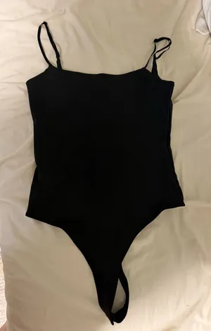 ZARA Bodysuit Black thumbnail 1