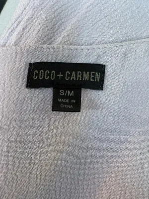 Coco and Carmen size small/medium dusty pink sleeveless tunic top thumbnail 5
