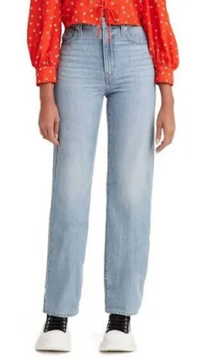 Levi's High Waisted Straight‎ Jeans size 25 thumbnail 1