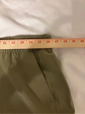 Orvis Women’s Large Olive Green Stretch Pull On Ankle Pants thumbnail 4