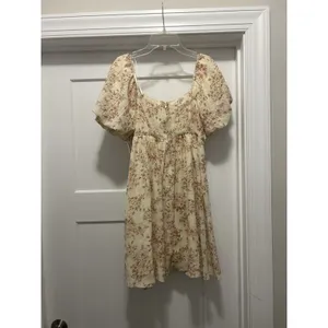 Altar'd State Women’s Small Babydoll Floral Dress Cottagecore Feminine Flirty thumbnail 7