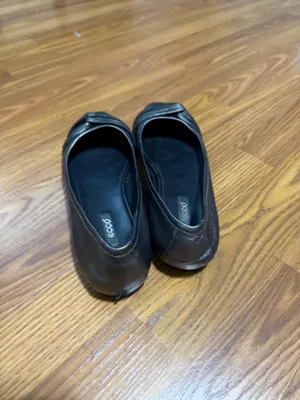 ECCO Kelly ballerina flat metallic grey size 8.5 thumbnail 4