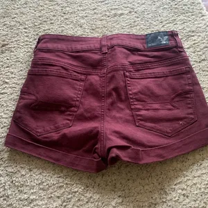 American Eagle Outfitters | Maroon Hi Rise Shortie thumbnail 3