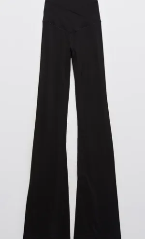 Aerie crossover flare leggings thumbnail 2