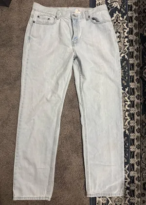 vintage 1995 light wash 505 low rise jeans thumbnail 2