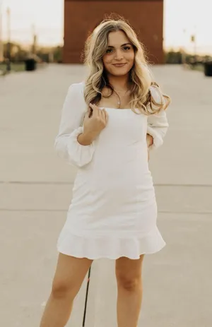 White Formal Princess Polly Dress thumbnail 2