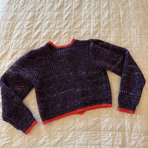 Free People Walk On by Cardigan Sweater Wool Purple thumbnail 4