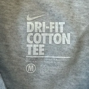 Nike Dri Fit Grey Tee thumbnail 3