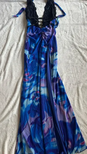 Outcast Clothing Bonnie Maxi Dress in La Luna thumbnail 5