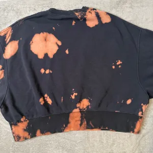 Nike The Grove Orange Theory Sweatshirt Womens S Oversized Boxy Bleached Active thumbnail 4