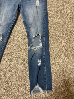 KanCan High Rise Distressed Ankle Skinny Jeans thumbnail 3