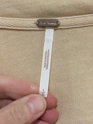 Free People Ruby Fleece Oversized Shacket in Tan Size Large thumbnail 5