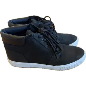 Timberland Womens 8.5 Chukka Sneaker Boots Black Lace Up Ankle High Top‎ thumbnail 3