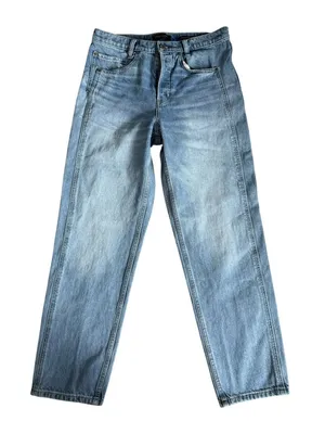 BANANA REPUBLIC High Rise Straight Leg Denim Jeans Size 28 thumbnail 9
