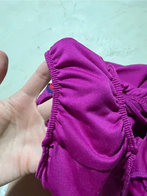 Nike Women's Magenta Running Shorts with Red Side Panels medium thumbnail 9