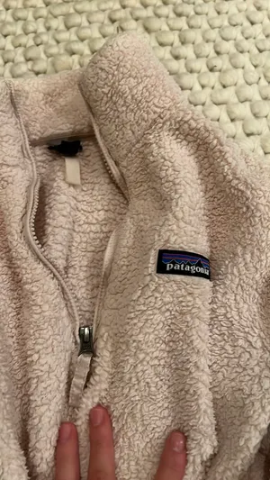 Pink Patagonia Half-Zip Fleece thumbnail 3