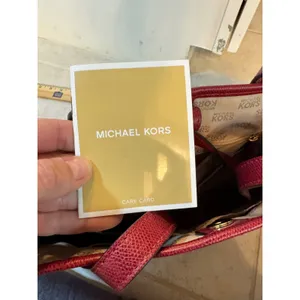 Michael Kors Jet Set Large Saffiano Leather Tote‎ – Deep Red thumbnail 7