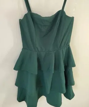 Green Altar’d State Ruffle Dress thumbnail 2