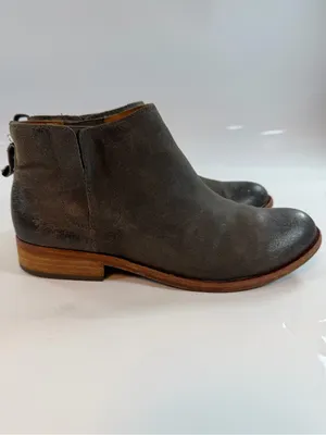 Kork-Ease Distressed Leather Chelsea Ankle Boots Gray Women’s Size 8‎ thumbnail 4