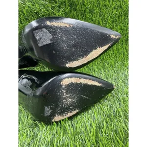 The Kooples Black Leather Pointed Toe Pump Heels Stiletto Shoes Size EU 38 US 8 thumbnail 13