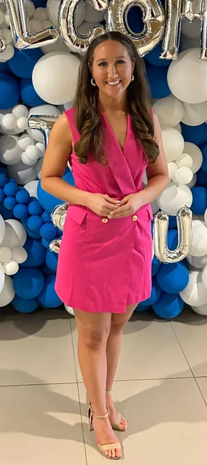 Blazer Dress Pink Size M thumbnail 2