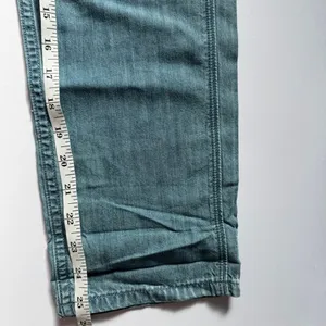 Levi's Relaxed Fit Pleated Light Blue Jeans Size 24 NWT thumbnail 8