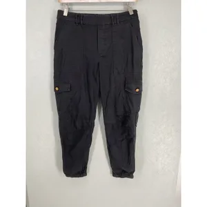 Aritzia Wilfred Free Womens Cargo Pants Black Utility Jogger Size 8 thumbnail 2