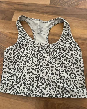 Cheetah tanktop Gray thumbnail 1