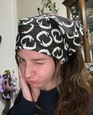 bite me bandana Black thumbnail 1