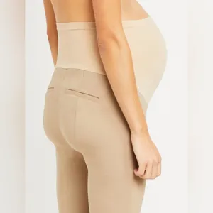 Motherhood Maternity Maia Skinny Ankle Khaki Pants Secret Fit Belly Size Large thumbnail 4