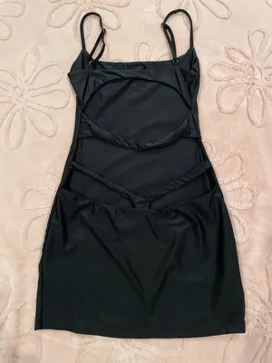 Edikted Black Mini Dress thumbnail 2