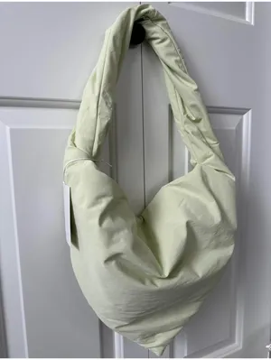 COS Kite Shoulder Bag - Nylon NWT Light Green thumbnail 3