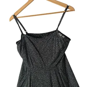 GAO Retro Black White Polka Dot Mini Fit Flare Dress Size M Pinup Rockabilly thumbnail 4