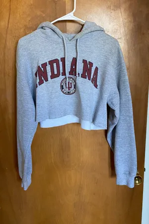 Indiana University Cropped Hoodie thumbnail 1