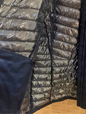 Columbia Women's Powder Lite insulated jacket Quilted Chevron EUC Large thumbnail 5