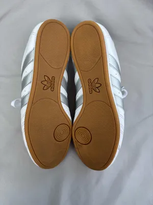 adidas Taekwondo Lace Low Top Sneakers Cloud White/Silver Metallic/Gum JS1192 thumbnail 8