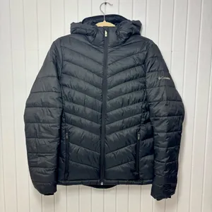 Columbia OMNI-HEAT Black Quilted Jacket Size‎ M thumbnail 2