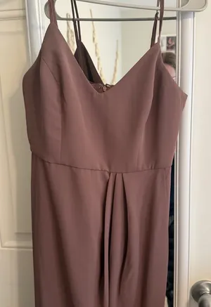 Lulu's Mauve Maxi Dress thumbnail 1