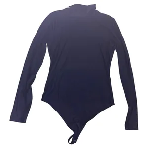 Abercrombie & Fitch Soft Matte Seamless Long-Sleeve Mockneck Bodysuit thumbnail 1