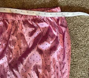 Victorias Secret Pink PJ set. Long sleeve, long pants. Pink with black stars 2x thumbnail 7