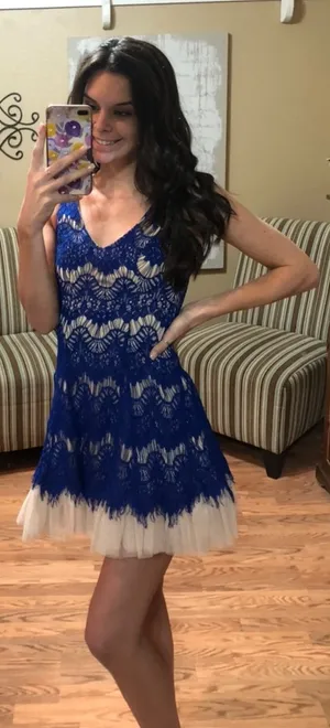 B Darlin Short Homecoming Dress thumbnail 3