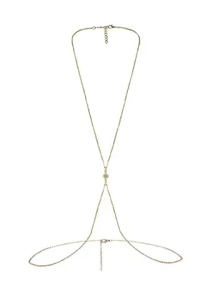 petit moments Caroline Body Chain in Gold New Womens thumbnail 6